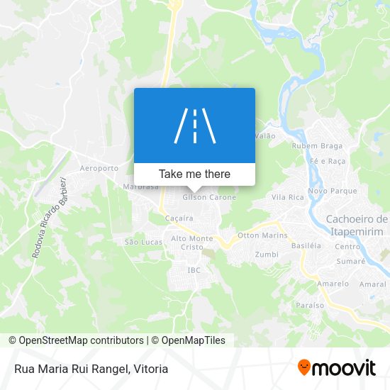 Rua Maria Rui Rangel map