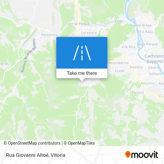 Rua Giovanni Altoé map