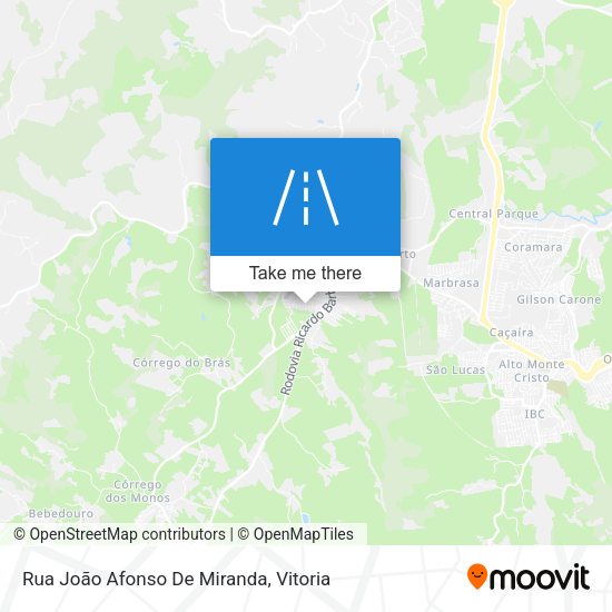 Rua João Afonso De Miranda map