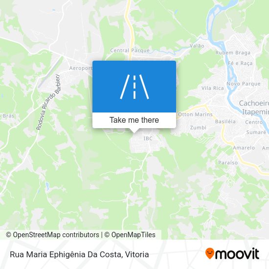 Rua Maria Ephigênia Da Costa map
