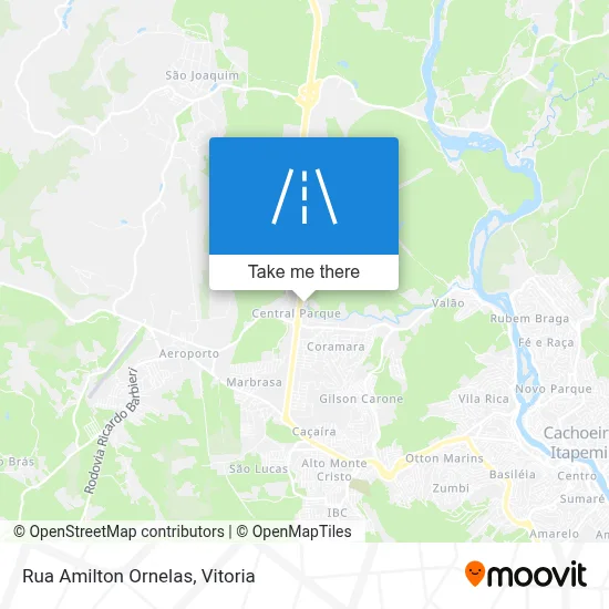 Rua Amilton Ornelas map