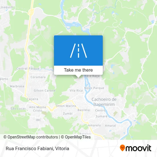 Rua Francisco Fabiani map
