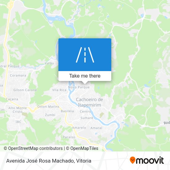 Avenida José Rosa Machado map