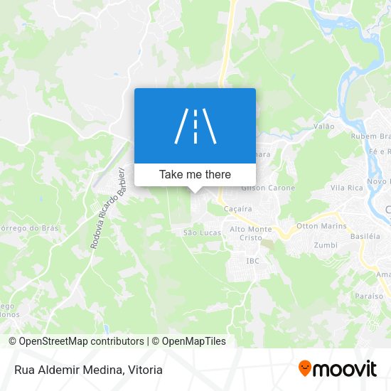 Rua Aldemir Medina map