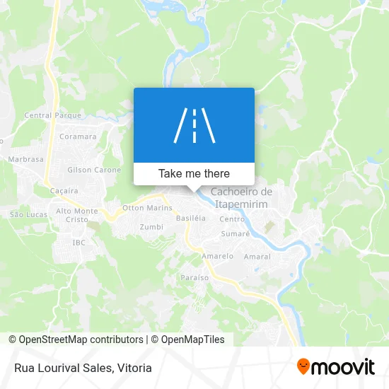 Rua Lourival Sales map