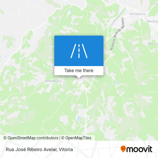 Rua José Ribeiro Avelar map