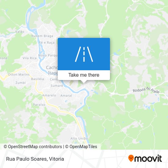 Rua Paulo Soares map