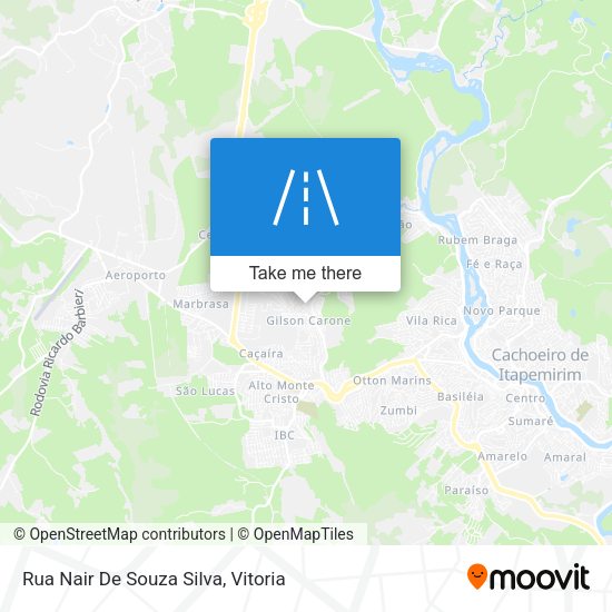 Rua Nair De Souza Silva map