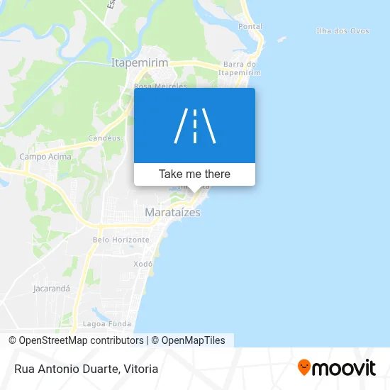 Rua Antonio Duarte map