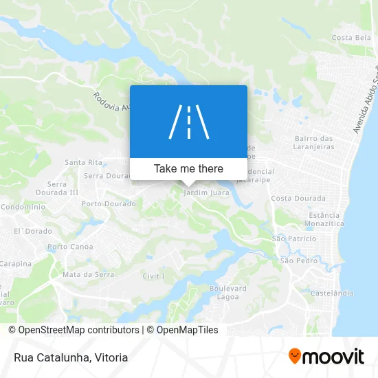 Rua Catalunha map