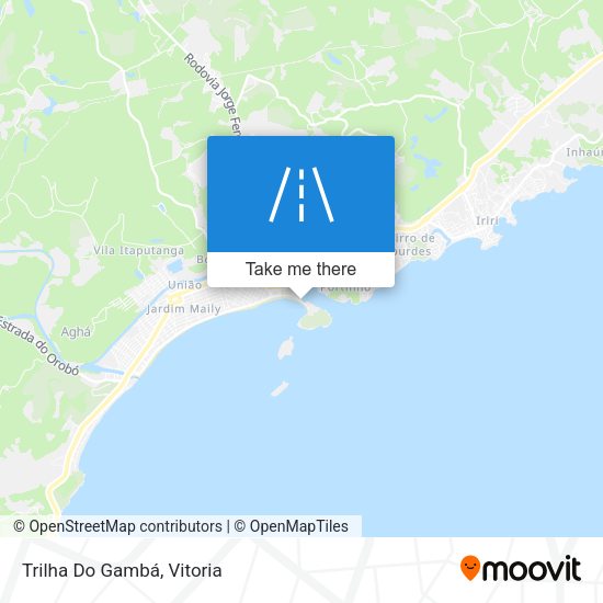 Trilha Do Gambá map