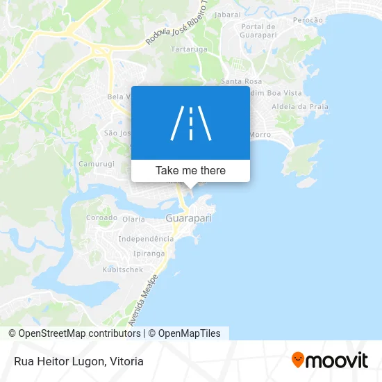 Rua Heitor Lugon map