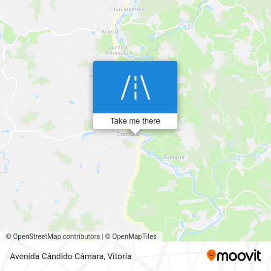 Avenida Cândido Câmara map