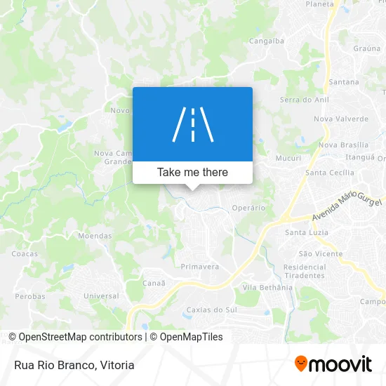 Rua Rio Branco map