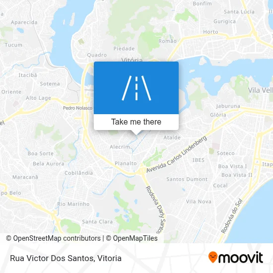Rua Victor Dos Santos map