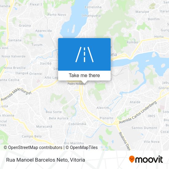 Rua Manoel Barcelos Neto map