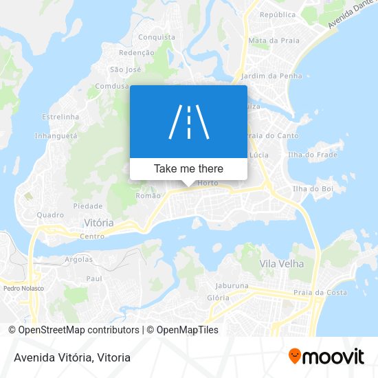 Avenida Vitória map