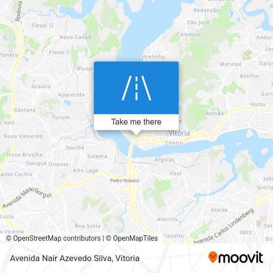 Avenida Nair Azevedo Silva map