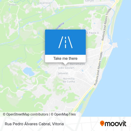 Rua Pedro Álvares Cabral map