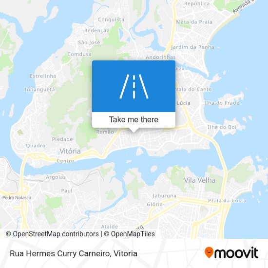 Rua Hermes Curry Carneiro map