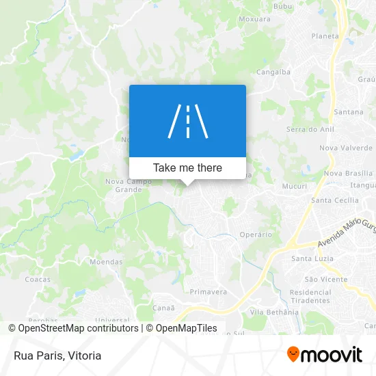 Rua Paris map