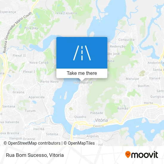 Rua Bom Sucesso map