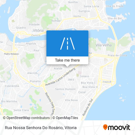 Rua Nossa Senhora Do Rosário map