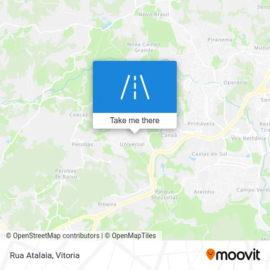 Rua Atalaia map