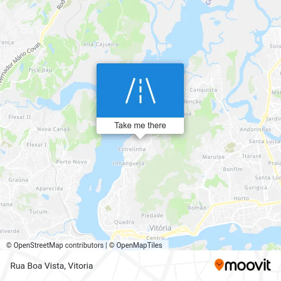 Rua Boa Vista map