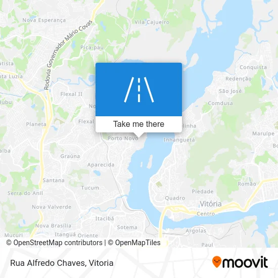 Rua Alfredo Chaves map