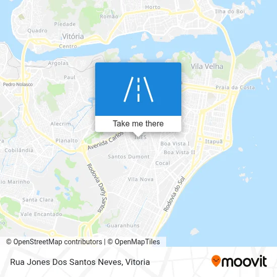 Rua Jones Dos Santos Neves map