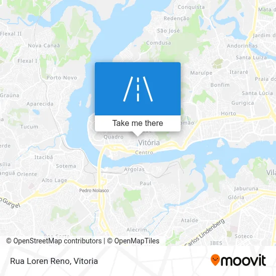 Rua Loren Reno map