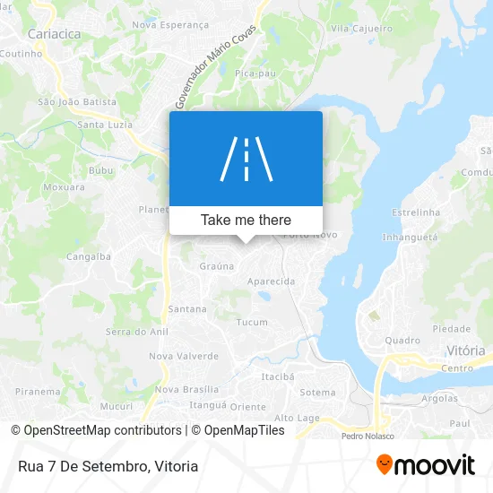 Rua 7 De Setembro map