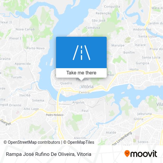 Rampa José Rufino De Oliveira map