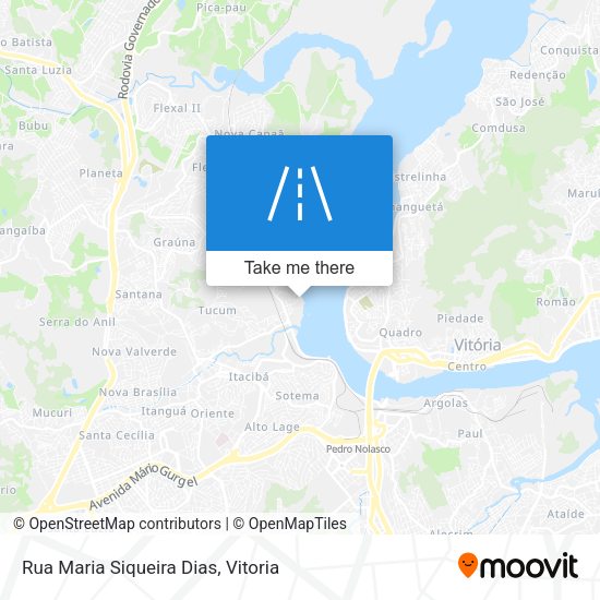 Rua Maria Siqueira Dias map