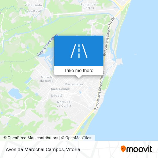 Avenida Marechal Campos map
