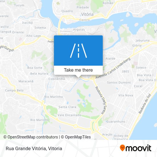 Rua Grande Vitória map