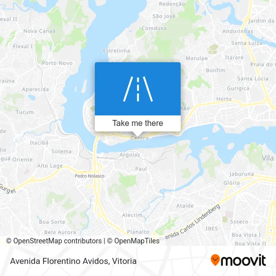 Avenida Florentino Avidos map