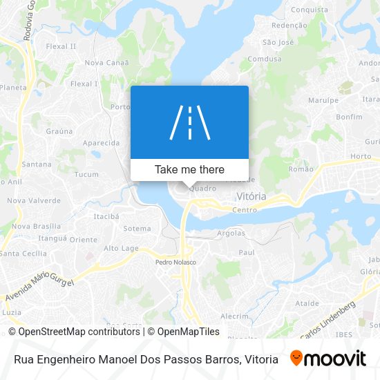 Rua Engenheiro Manoel Dos Passos Barros map