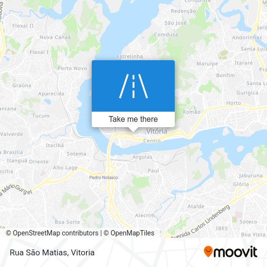 Rua São Matias map
