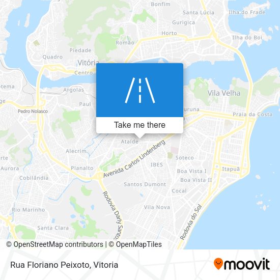 Rua Floriano Peixoto map