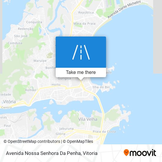 Avenida Nossa Senhora Da Penha map