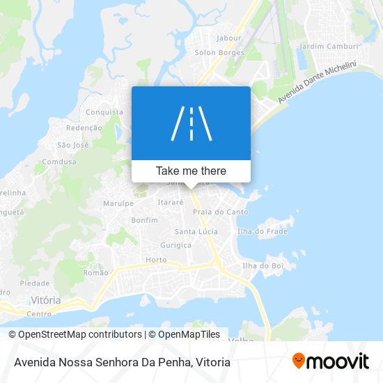 Avenida Nossa Senhora Da Penha map