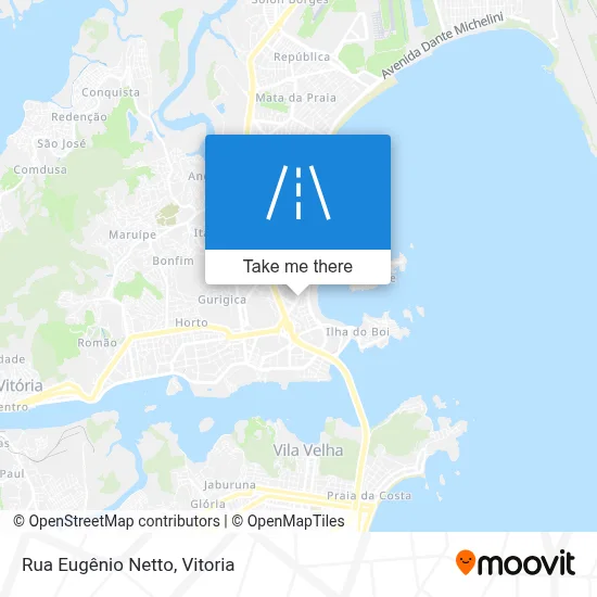 Rua Eugênio Netto map