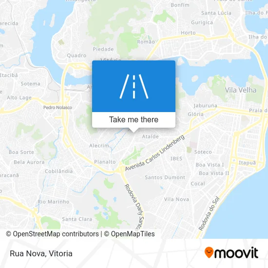 Rua Nova map