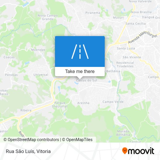 Rua São Luís map