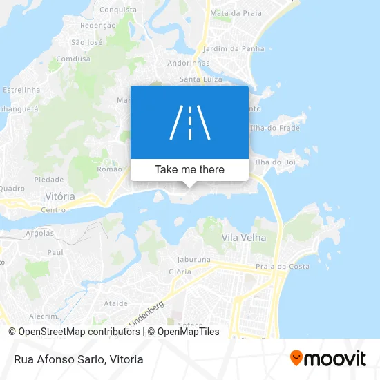 Rua Afonso Sarlo map