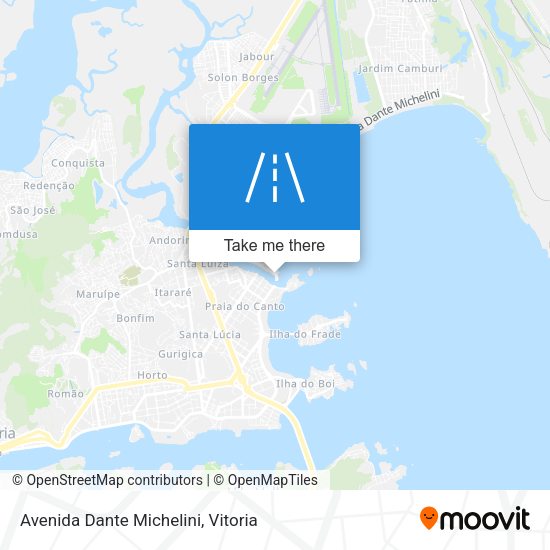 Avenida Dante Michelini map