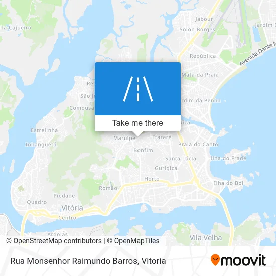 Rua Monsenhor Raimundo Barros map