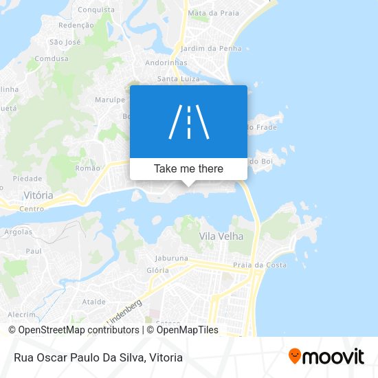 Rua Oscar Paulo Da Silva map